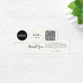 Balise d'accrochage du Étiquette de code QR du log (Bureau)