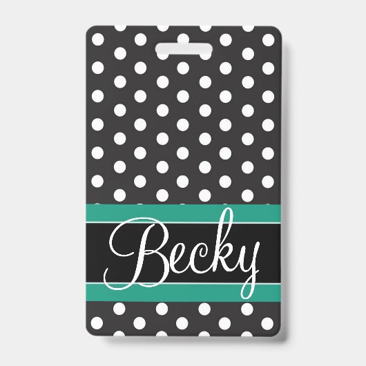 Balise de bagage à points / Badge (Avant)