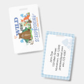 Balise de bagage personnalisable NSD 2024 Badge (Recto et verso)