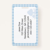 Balise de bagage personnalisable NSD 2024 Badge (Dos)