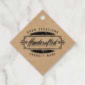 Balise de blocage de Étiquette personnalisé artisa (Devant)