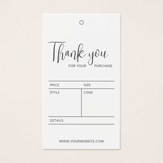 Balise de blocage de prix de marque professionnell (Devant)