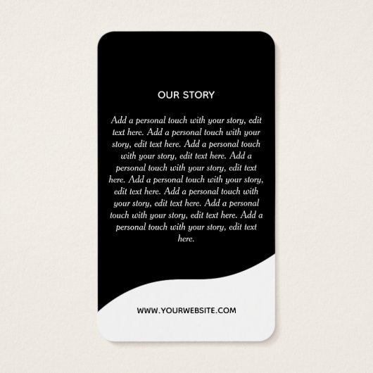 Balise de blocage d'entreprise du logo moderne (Dos)