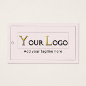 Balise de blocage du logo du Merci de couleur QR C (Devant)