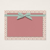 Balise de cadeau I Love Jacquard (Dos)