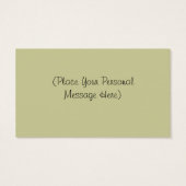 Balise de carte cadeau personnalisée Panier de fru (Dos)