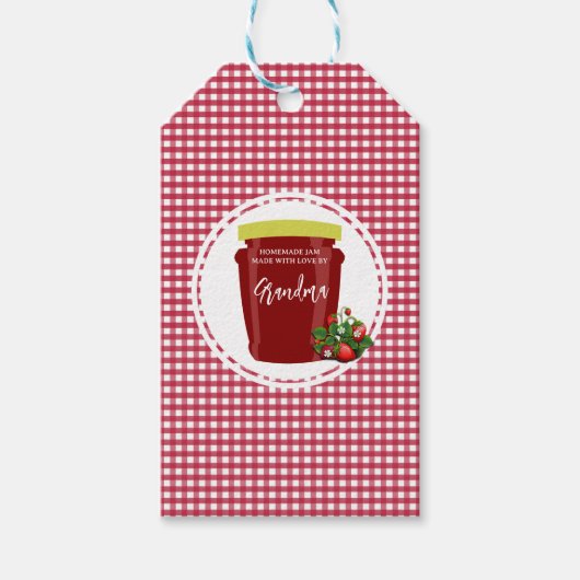 Balise de Étiquette de confiture maison modifiable (Devant)