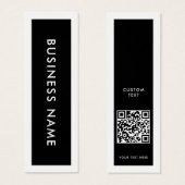 Balise de Étiquette de Hang du code QR moderne (Devant & derrière)