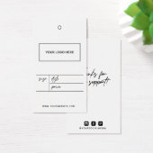 Balise de Étiquette du logo commercial (Bureau)