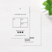 Balise de Étiquette du logo commercial (Bureau)