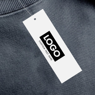 Balise de Étiquette du logo d'entreprise moderne