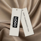 Balise de Étiquette du logo d'entreprise moderne