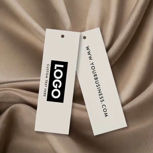 Balise de Étiquette du logo d'entreprise moderne