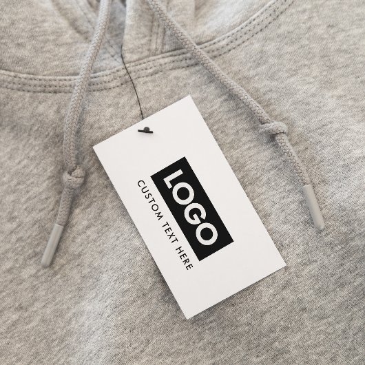 Balise de Étiquette du logo d'entreprise moderne