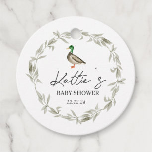 Balise de faveur de canard, étiquette de faveur de