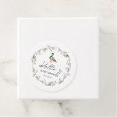 Balise de faveur de canard, étiquette de faveur de (En situation)