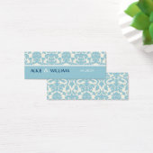 BALISE DE FAVORISATION DE MARIAGE DAMASSÉ BLUE (Bureau)