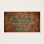 Balise de hachage Brown foncé (Dos)