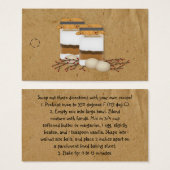 Balise de hachage de la recette de mélange de pot  (Devant & derrière)