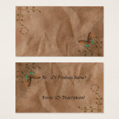 Balise de hachage de papillon primitive (Devant & derrière)