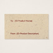 Balise de hachage de porc primitive (Dos)