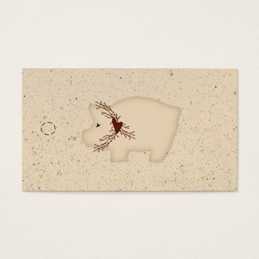 Balise de hachage de porc primitive (Devant)