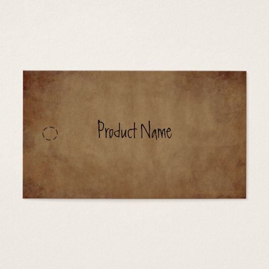 Balise de hachage papier primitive (Devant)