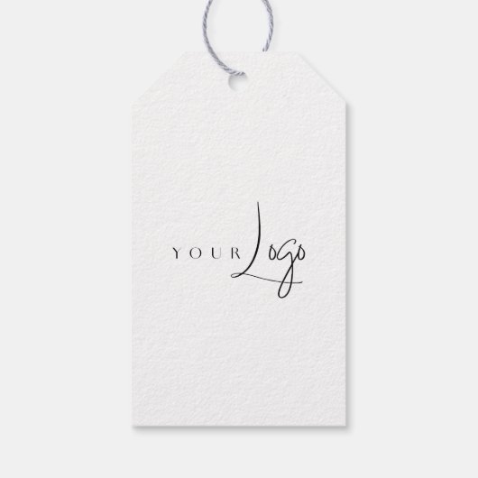 Balise de hang du Étiquette du logo d'entreprise (Dos)