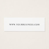 Balise de Hang pour Étiquette de prix simple moder (Dos)