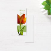 Balise de mariage orange Tulip Favor (Bureau)