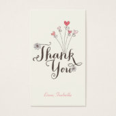 Balise de Merci de coeur de Whimsical do-it-yourse (Devant)