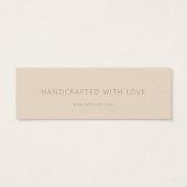 Balise de Merci de vêtements d'affaires neutres Ét (Dos)