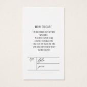 Balise de Merci minimaliste d'affaires Hang (Dos)