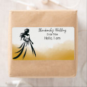 Balise de nom de Étiquette de l'Arrière - plan Abs (En situation)