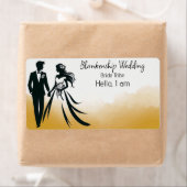 Balise de nom du Étiquette Arrière - plan Abstrait (En situation)