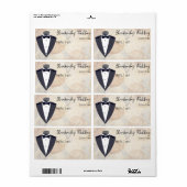 Balise de nom du Étiquette frontalier floral du gr (Feuille entière)