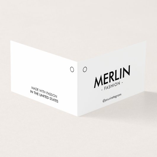 Balise de pendaison blanche moderne (Outside)