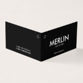 Balise de pendaison moderne en noir (Outside)