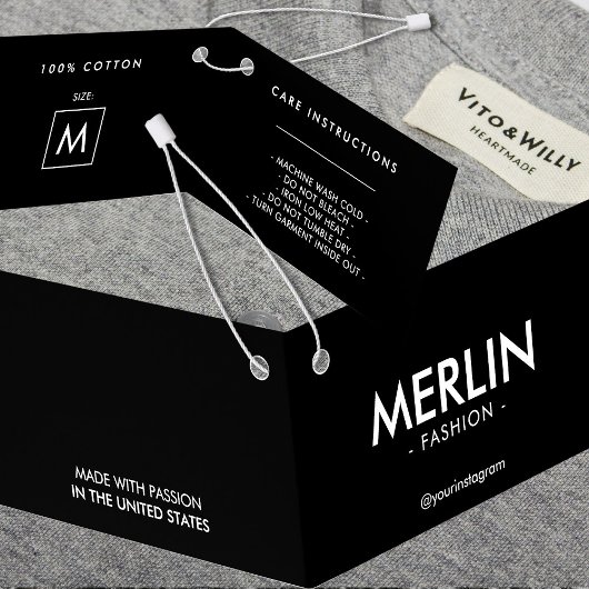 Balise de pendaison moderne en noir