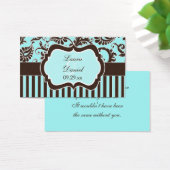 Balise de préférence Aqua, Brown, Bande blanche Ma (Bureau)