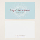 Balise de préférence du nid blanc (Devant & derrière)