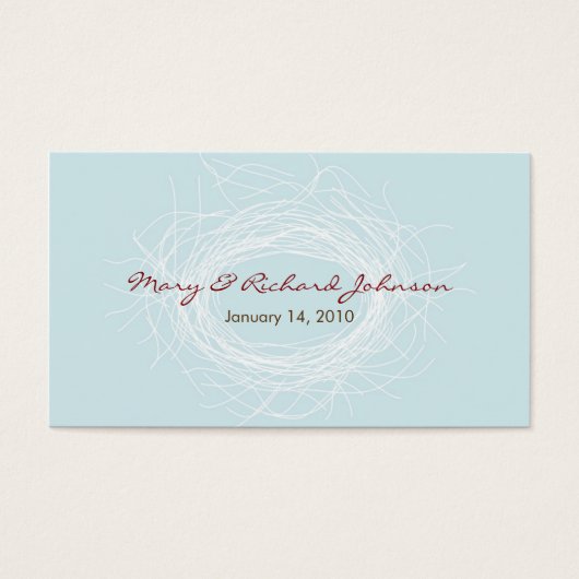 Balise de préférence du nid blanc (Devant)