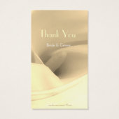 Balise de préférence Mariage Calla Lily (Dos)