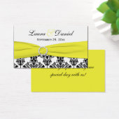 Balise de préférence Mariage damassé noire, blanch (Bureau)