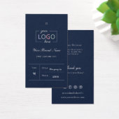 Balise de prix des vêtements de logo d'entreprise  (Bureau)