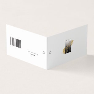 Balise de prix du vêtement UPC simple modifiable