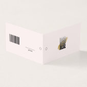 Balise de prix pour vêtements UPC simple à blanc (Outside)