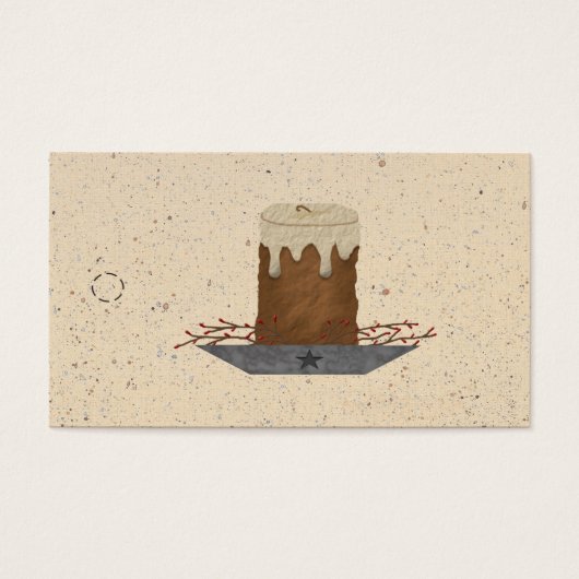 Balise de suspension Grubby Candle (Devant)