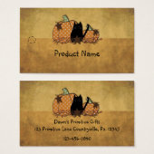 Balise de suspension pour chat et Citrouille (Devant & derrière)