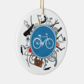 Balise de vélo / Ornement (Droite)